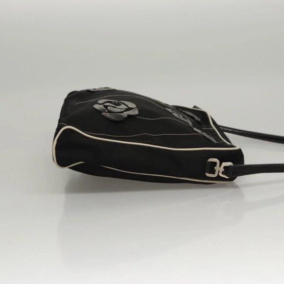 PRADA Shoulder Bag Nylon Black - Picture 3 of 15